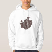 Sloth Lazy Animals Nap Gift Hoodie (Voorkant)