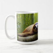 Sloth Lazy vanmiddag, koffie-Mok Koffiemok (Links)
