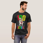 Sloth Llama 100 Day Of School For Teacher Student  T-shirt (Voorkant volledig)