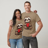 Sloth Love In Love Friendship and Valentines T-shirt (Unisex)