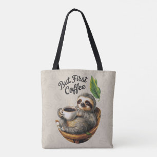 Sloth Loving Coffee Tas