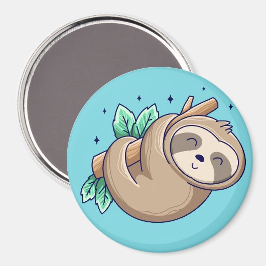 Sloth Magnet (Voorkant / Achterkant)