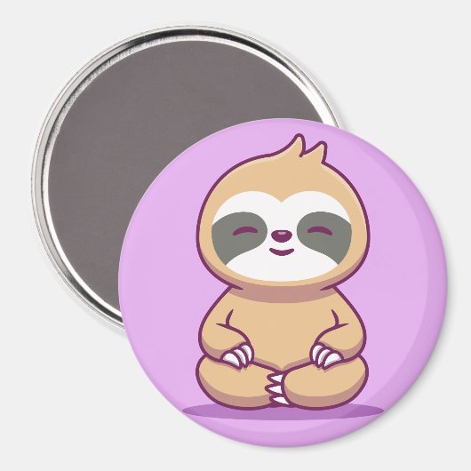 Sloth Magnet (Voorkant / Achterkant)