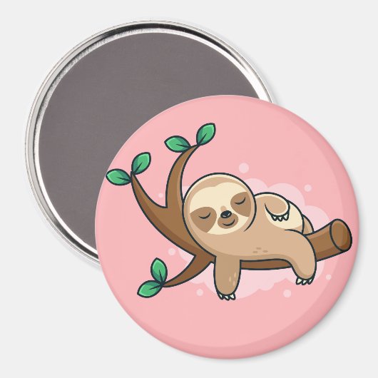 Sloth Magnet (Voorkant / Achterkant)