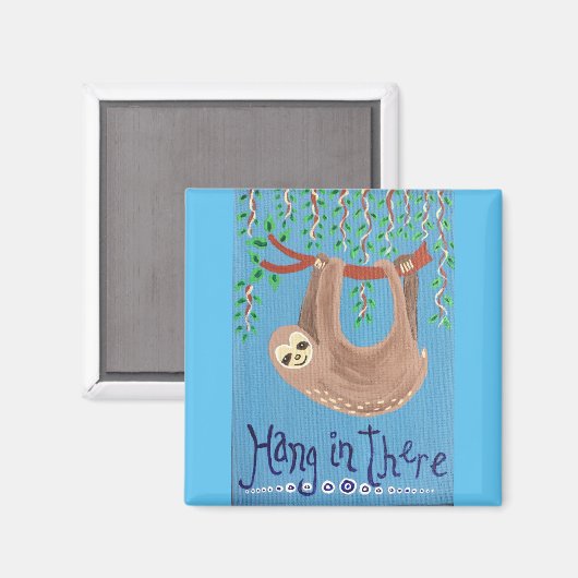 Sloth Magnet (Voorkant / Achterkant)