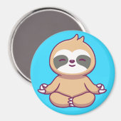 Sloth Magnet (Voorkant / Achterkant)
