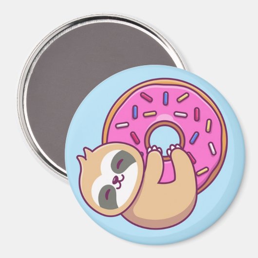 Sloth Magnet (Voorkant / Achterkant)