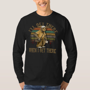 Sloth Mailman Funny en Rude Mailman Postal Worker T-shirt