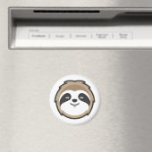 Sloth Mascot Magneet (Insitu (Vaatwasser))
