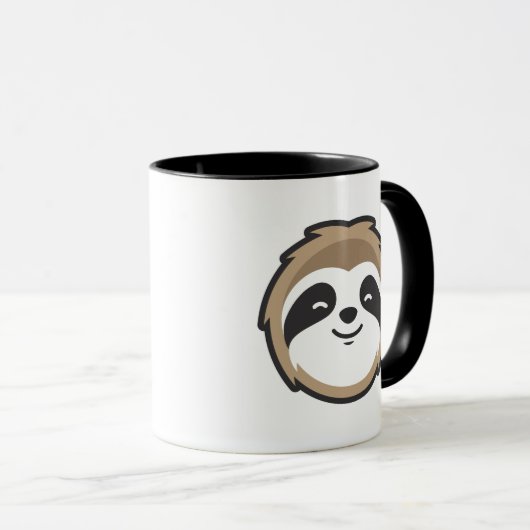 Sloth Mascot Mok (Voorkant rechts)