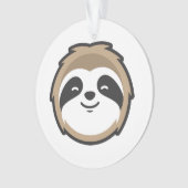 Sloth Mascot Ornament (voorkant)