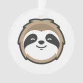 Sloth Mascot Ornament (voorkant)