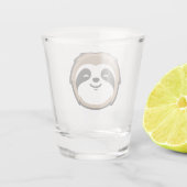 Sloth Mascot Shot Glas (Achterkant)