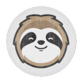 Sloth Mascot Snijplank (Voorkant)