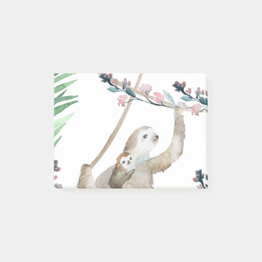 Sloth Momma Post-it® Notes (Voorkant)