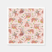 Sloth Napkins Servet (Voorkant)