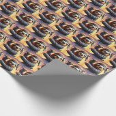 Sloth Ninja Cadeaupapier (Hoek)