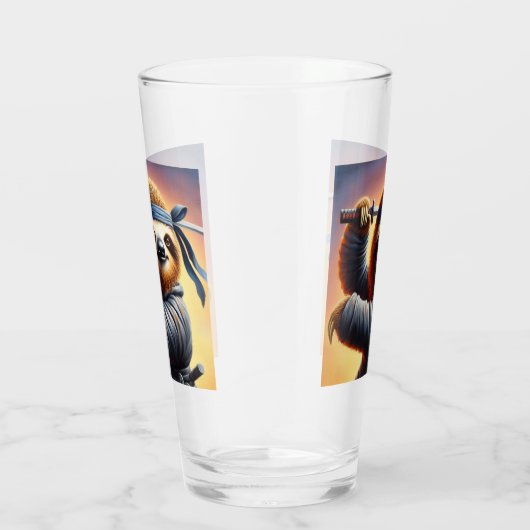 Sloth Ninja Glas (Rechts)