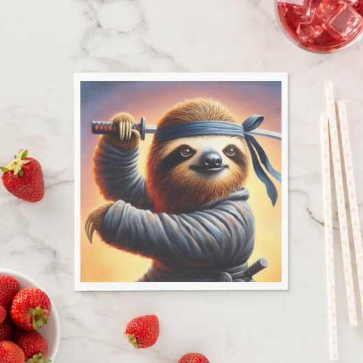 Sloth Ninja Servet (Insitu)