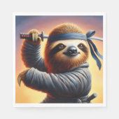Sloth Ninja Servet (Voorkant)