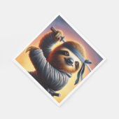 Sloth Ninja Servet (Hoek)