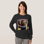 Sloth Ninja T-shirt (Voorkant volledig)
