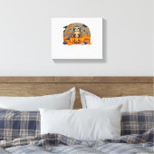 Sloth-o-ween Classic T-shirt Canvas Afdruk (Insitu (Slaapkamer))