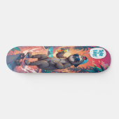 Sloth on Wheels Edition 1 Persoonlijk Skateboard (Horizontaal)