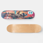 Sloth on Wheels Edition 1 Persoonlijk Skateboard (Horizontaal)