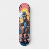 Sloth on Wheels Edition 2 Persoonlijk Skateboard (Voorkant)