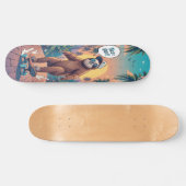 Sloth on Wheels Edition 4 Persoonlijk Skateboard (Horizontaal)