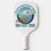 Sloth Pickleball for Lover Sport Pickleball Paddle (Achterkant)