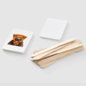 Sloth pizza funny weird prank meme cute happy chri handwaaier (Niet-gemonteerd)