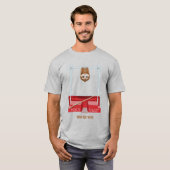 Sloth Pole Vault Atletiek T-shirt (Voorkant volledig)