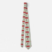 Sloth Pole Vaulting Sportdag Stropdas (Achterkant)