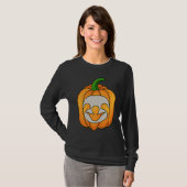 Sloth Pumpkin Halloween Sloth Themed Halloween T-shirt (Voorkant volledig)
