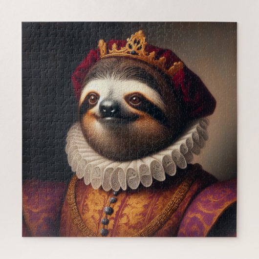 Sloth Renaissance King Legpuzzel (Verticaal)