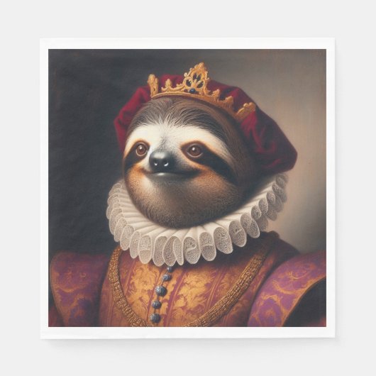 Sloth Renaissance King Servet (Voorkant)