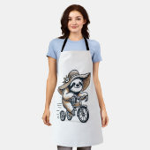 Sloth Riding Bike Schort (Gedragen)