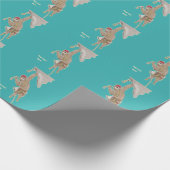 Sloth Rock Climber Trad-uitrusting Cadeaupapier (Hoek)