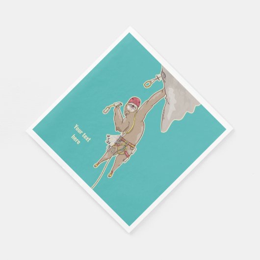 Sloth Rock Climber Trad-uitrusting Servet (Hoek)