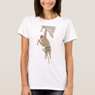 Sloth Rock Climber Trad-uitrusting T-shirt