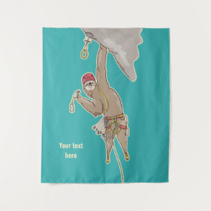 Sloth Rock Climber Trad-uitrusting Wandkleed