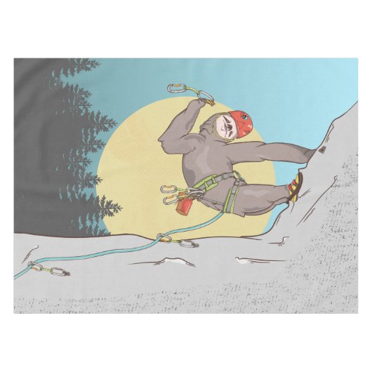 Sloth Rock climbing Tafelkleed (Voorkant (Horizontaal))