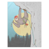 Sloth Rock climbing Tafelkleed (Voorkant)