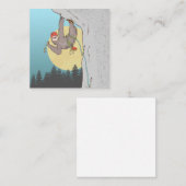 Sloth Rock klimbing Notitiekaartje (Voorkant / Achterkant)