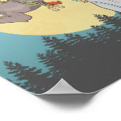 Sloth Rock klimbing Poster (Hoek)