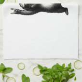 Sloth Rocking Dance Theedoek (Gevouwen)