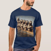 Sloth Roeiteam T-shirt (Voorkant)