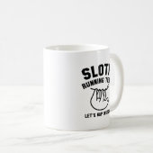 Sloth Running Koffiemok (Voorkant rechts)